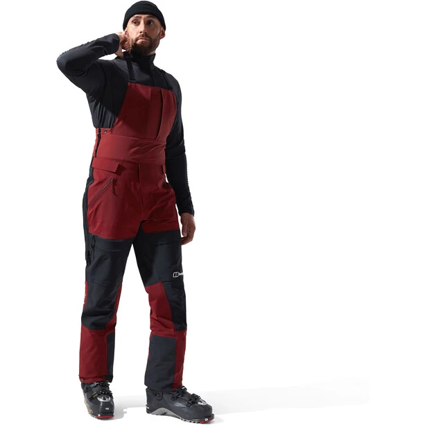 Berghaus MTN Arete Descend GTX Bib Pants Men syrah/jet black 3 Berghaus MTN Arete Descend GTX Bib Pants Men syrah/jet black - Image 3