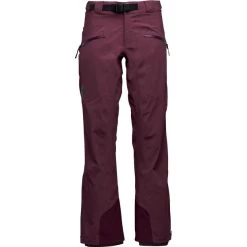 Black Diamond Recon Stretch Ski Pants Women blackberry