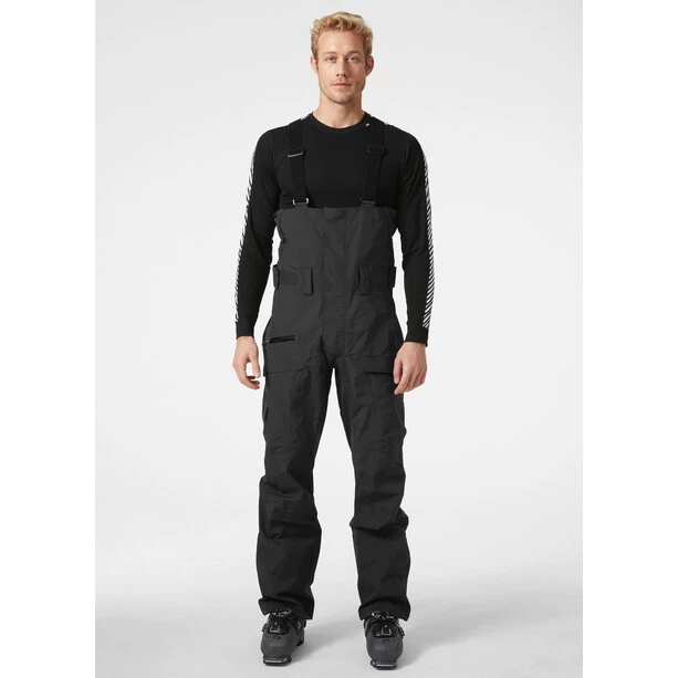 Helly Hansen Sogn Bib Shell Pants Men black 3 Helly Hansen Sogn Bib Shell Pants Men black - Image 3