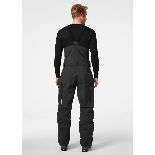 Helly Hansen Sogn Bib Shell Pants Men black 4 Helly Hansen Sogn Bib Shell Pants Men black - Image 4