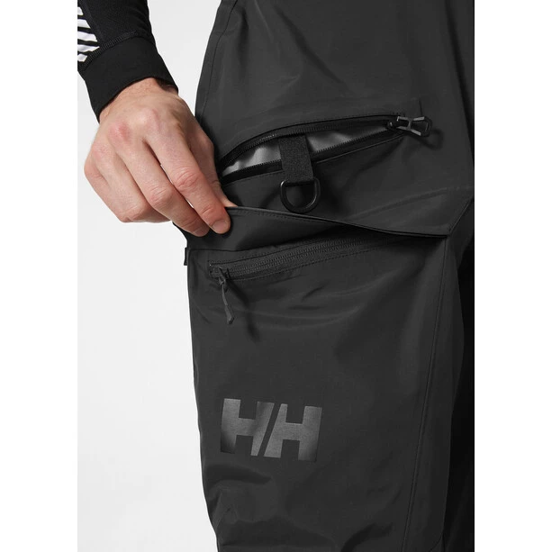 Helly Hansen Sogn Bib Shell Pants Men black 6 Helly Hansen Sogn Bib Shell Pants Men black - Image 6