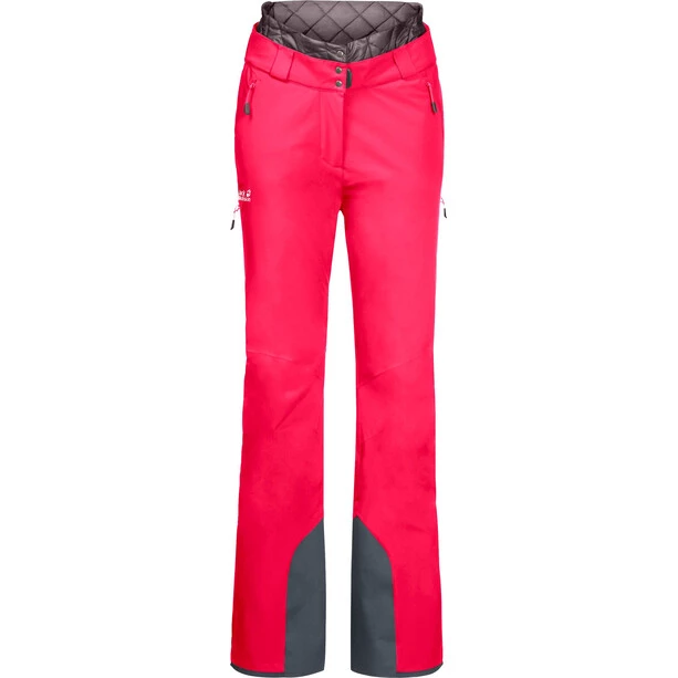 Jack Wolfskin Snow Summit Pants Women flashing pink 1 Jack Wolfskin Snow Summit Pants Women flashing pink