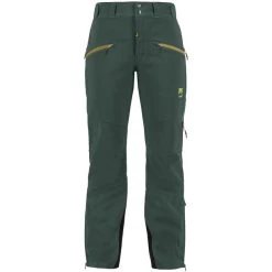 Karpos Marmolada Pants Women jungle green/gold flake