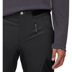 Mammut Aenergy IN Hybrid Pants Men black/vibrant orange -Ski Pants Shop mammut aenergy in hybrid pants men black vibrant orange 3