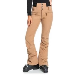 Roxy Rising High Pants Women woodsmoke