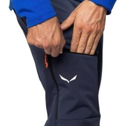 SALEWA Sella Durastretch Pants Men navy blazer -Ski Pants Shop salewa sella durastretch pants men navy blazer 6