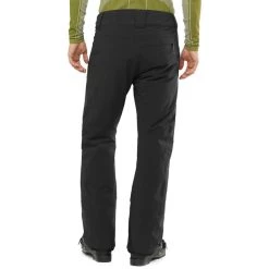 Salomon Brillant Pants Men black -Ski Pants Shop salomon brillant pants men black 3