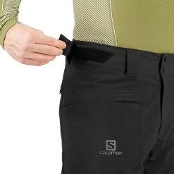 Salomon Brillant Pants Men black -Ski Pants Shop salomon brillant pants men black 5