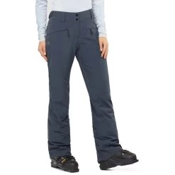 Salomon Edge Pants Women ebony -Ski Pants Shop salomon edge pants women ebony 3