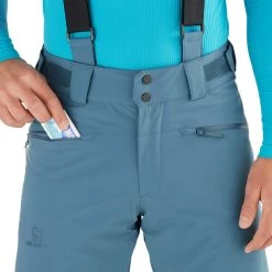 Salomon Force Pants Men mallard blue 10 Salomon Force Pants Men mallard blue -Ski Pants Shop salomon force pants men mallard blue 5