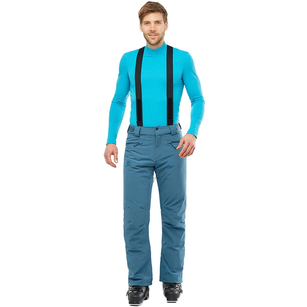 Salomon Stance Pants Men mallard blue 3 Salomon Stance Pants Men mallard blue - Image 3