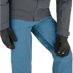 Salomon Stance Pants Men mallard blue 11 Salomon Stance Pants Men mallard blue -Ski Pants Shop salomon stance pants men mallard blue 6