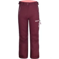 TROLLKIDS Hallingdal Pants Kids maroon red/antique rose