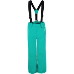 TROLLKIDS Holmenkollen Snow Pants Slim Fit Kids dark mint