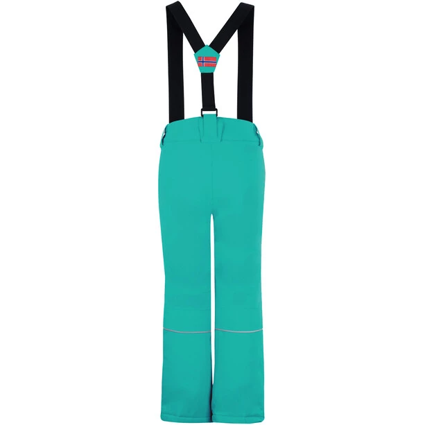 TROLLKIDS Holmenkollen Snow Pants Slim Fit Kids dark mint 2 TROLLKIDS Holmenkollen Snow Pants Slim Fit Kids dark mint - Image 2