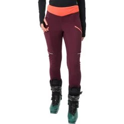 VAUDE Larice Slim Fit Tights Women cassis -Ski Pants Shop vaude larice slim fit tights women cassis 3