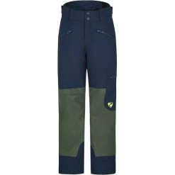 Ziener Amiro Ski Pants Kids dark navy/pine green stru